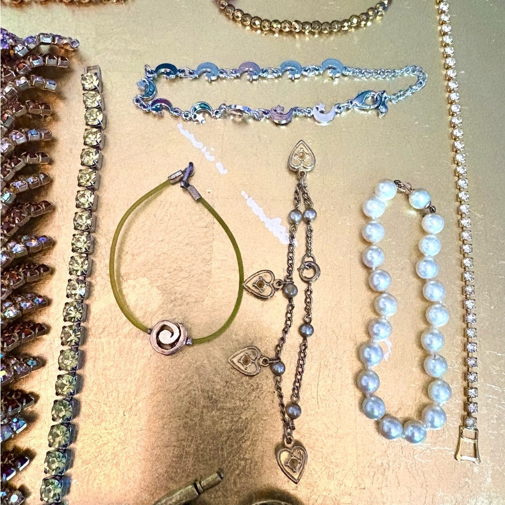 Vintage Bracelets Lot of 17 pieces ! - Picture 6 of 7